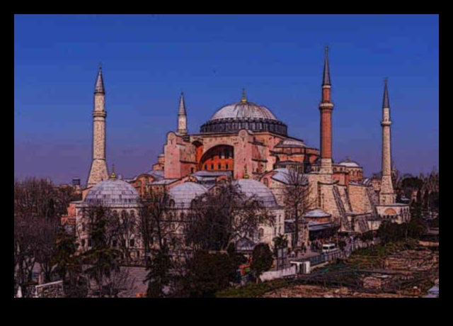 القباب الإلهية: الروعة المعمارية في الكنائس البيزنطية