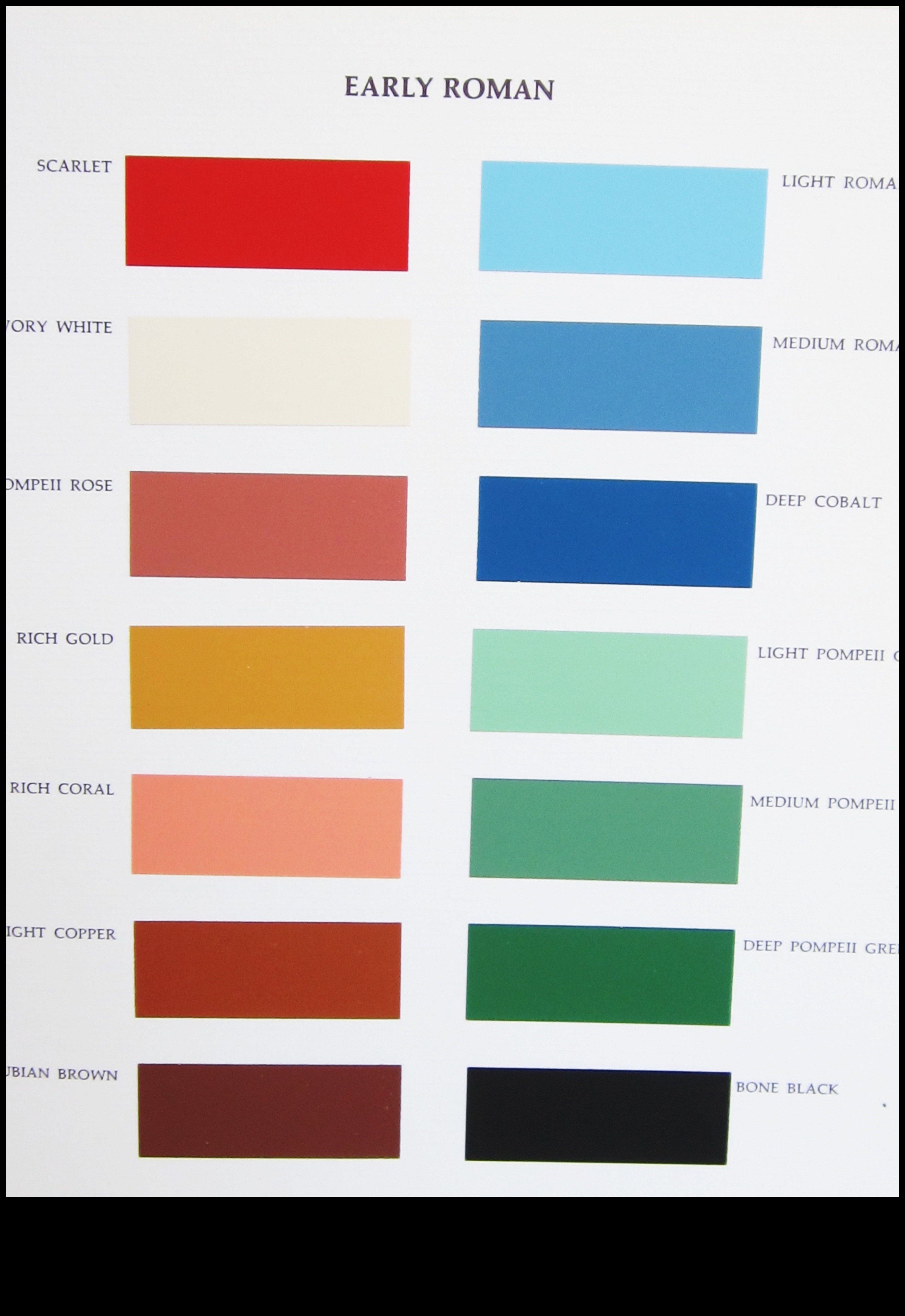 ألوان كايليان: اللوحة الفنية لتلة كايليان في روما