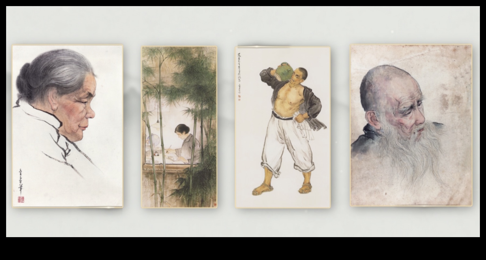 تراث مدرسة لينغنان: حركات الرسم الصينية الحديثة