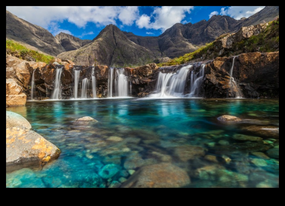 لمحة من الجنة: تم الكشف عن المناظر الطبيعية السماوية في كل إطار