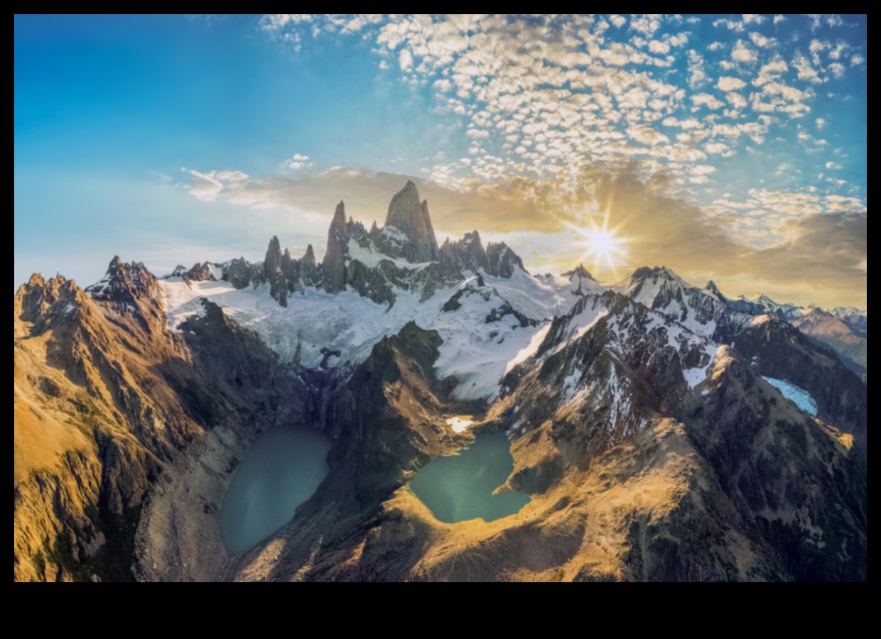 لمحة من الجنة: تم الكشف عن المناظر الطبيعية السماوية في كل إطار