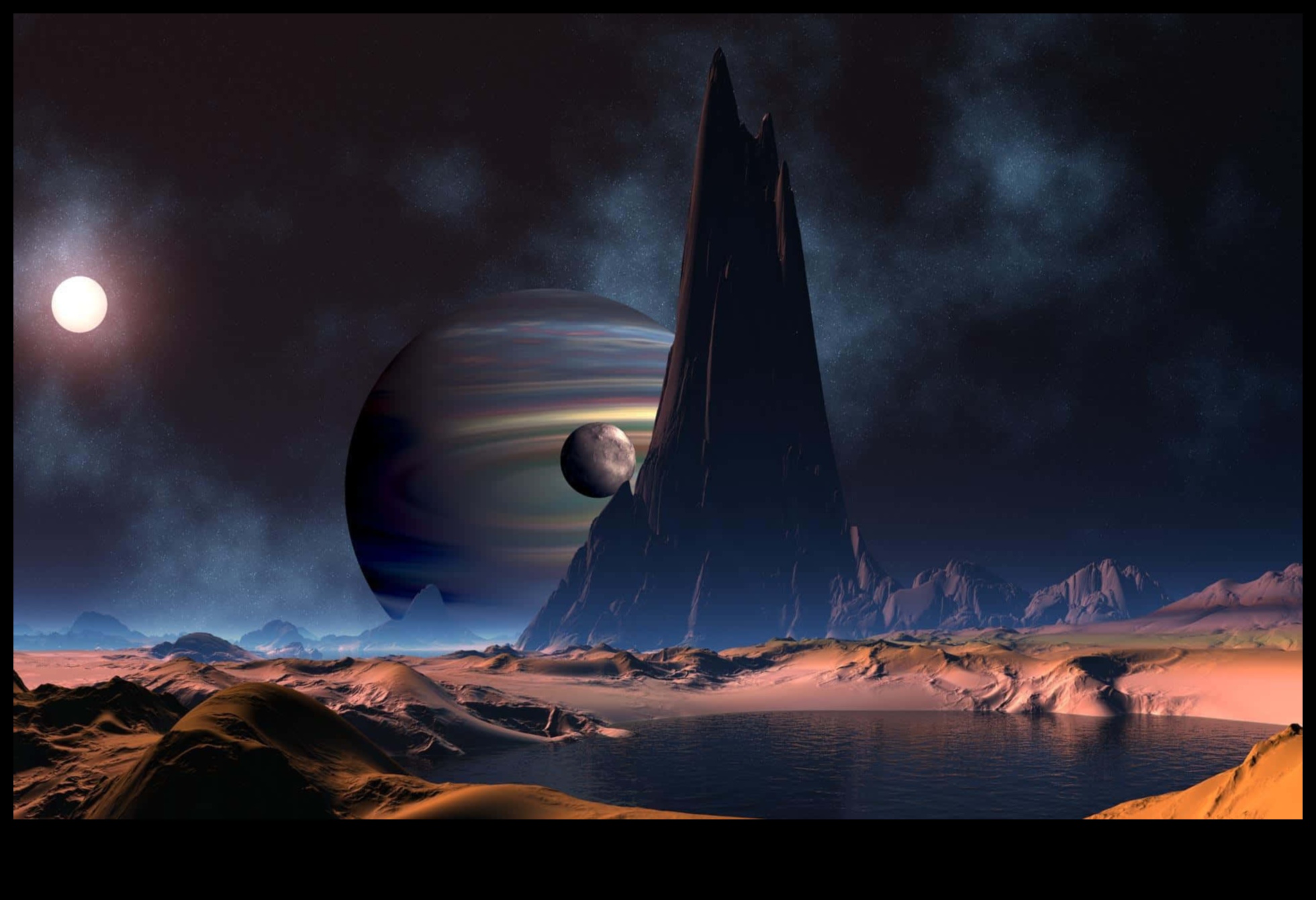 آفاق السماوية: لمحة عن جمال الفضاء بين النجوم