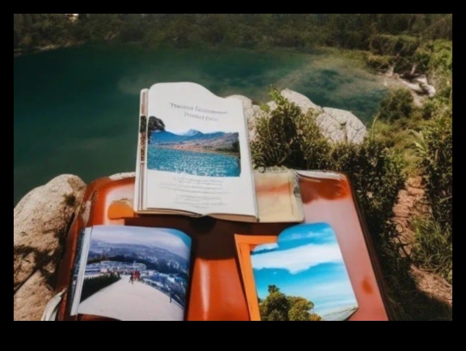 التجوال الأدبي: المناظر الطبيعية في صفحات الكتب