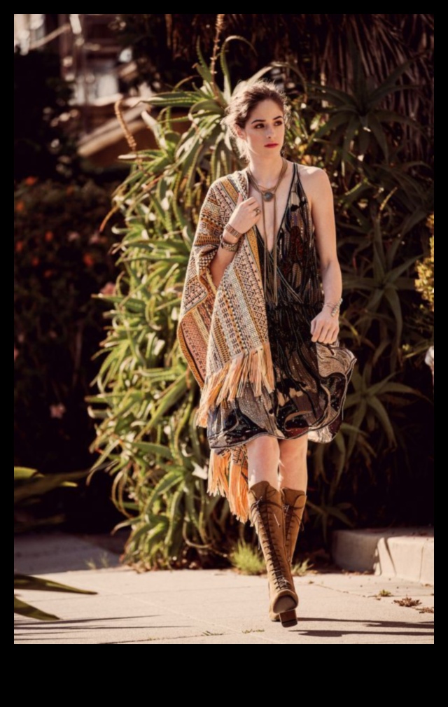 الرابسودي البوهيمي: معرض أزياء بأثر رجعي في السبعينيات 5 الرابسودي البوهيمي: ملابس رائعة لإضفاء لمسة ريترو