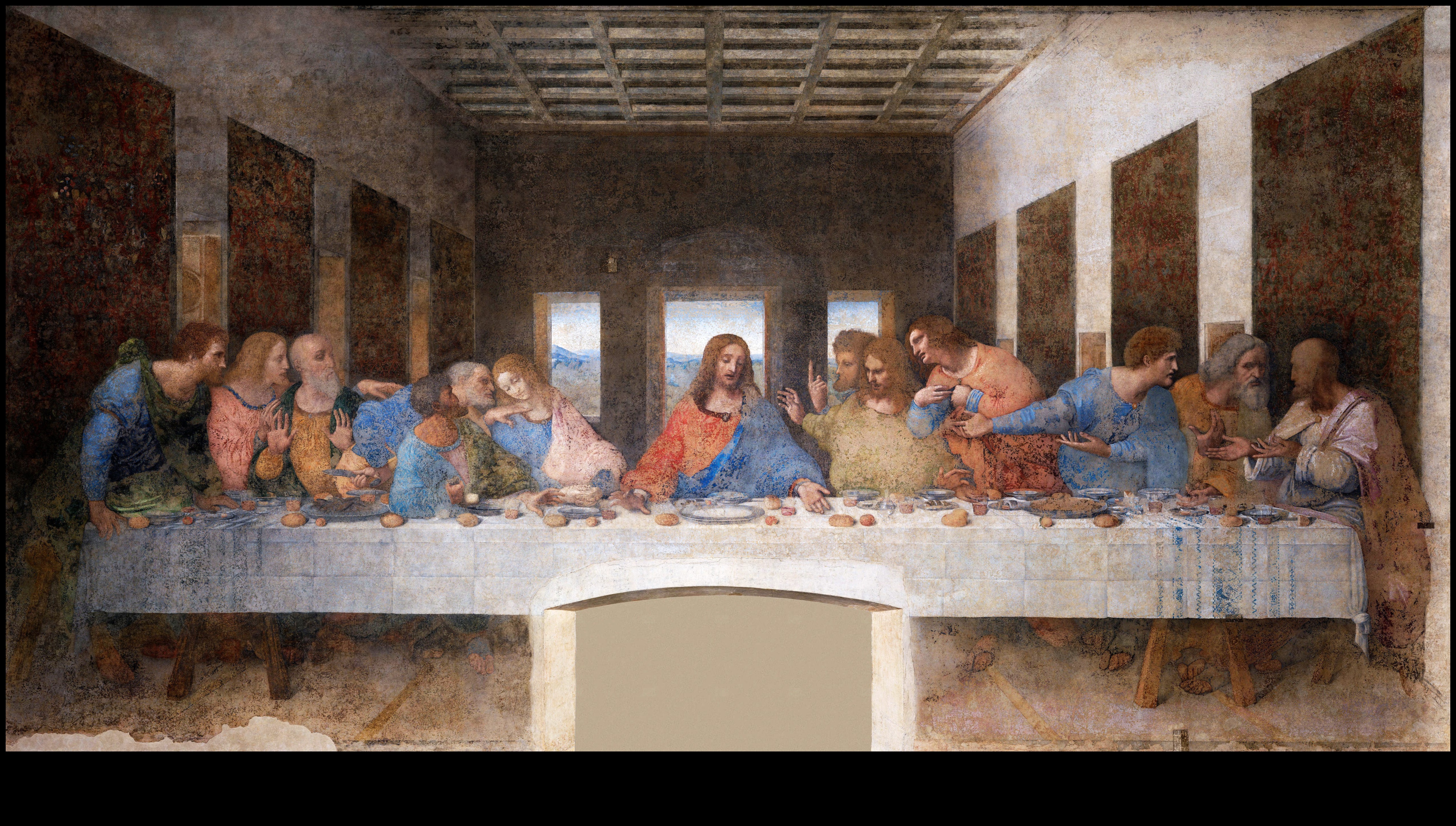 اللوحات الجدارية المخفية: الجداريات واللوحات في المساكن القديمة