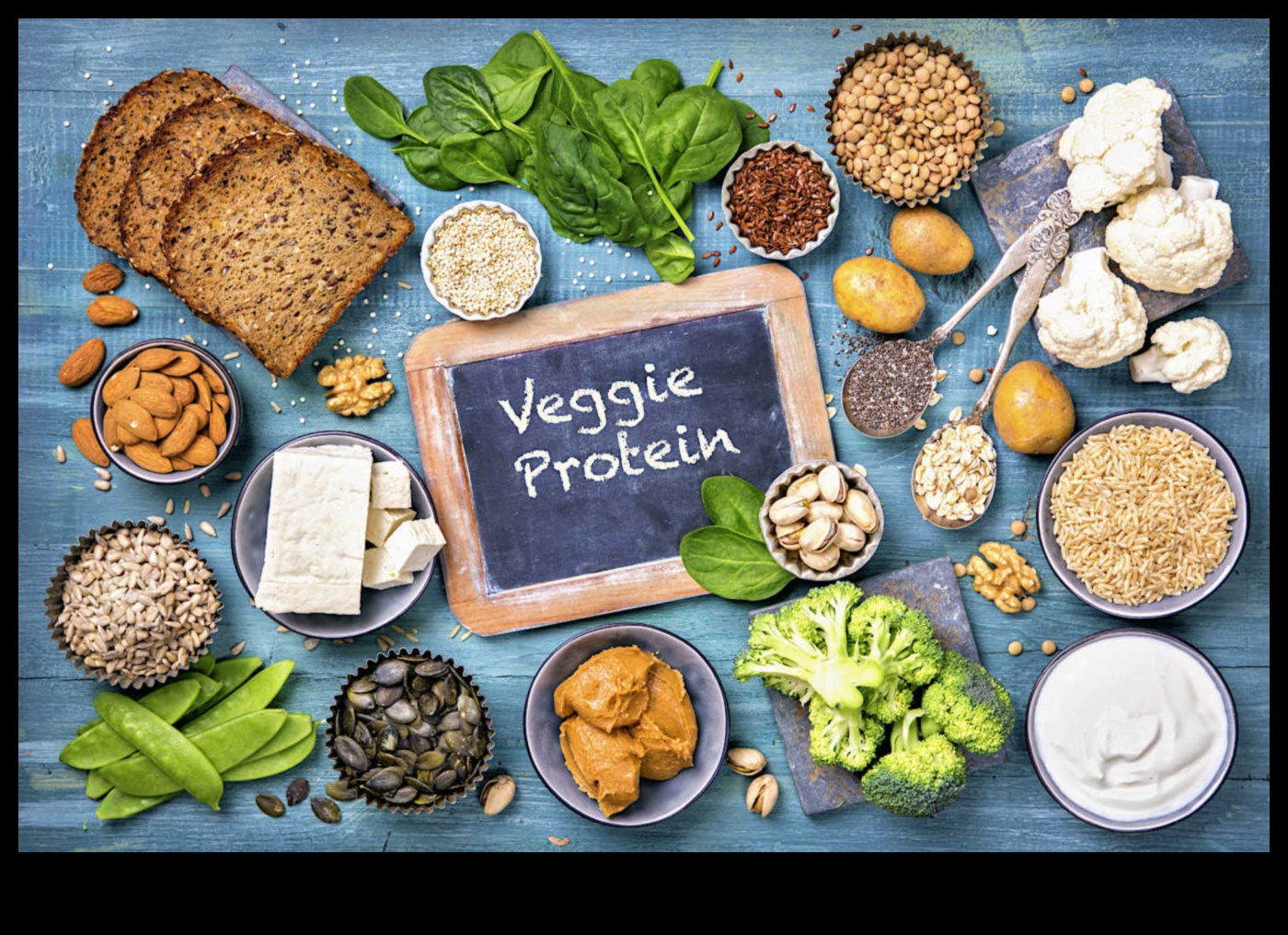 الأنظمة الغذائية عالية البروتين للنباتيين والنباتيين: خيارات مدعومة بالنباتات