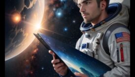 رواد النجوم: التنقل في الكون الشاسع باستخدام مركبة فضائية متقدمة