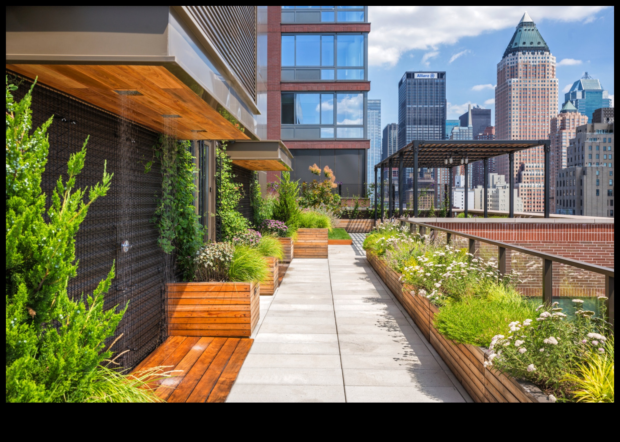 ثورة السقف الأخضر 1 تصميم حضري راقي: ملاذ على السطح في الغابة الخرسانية