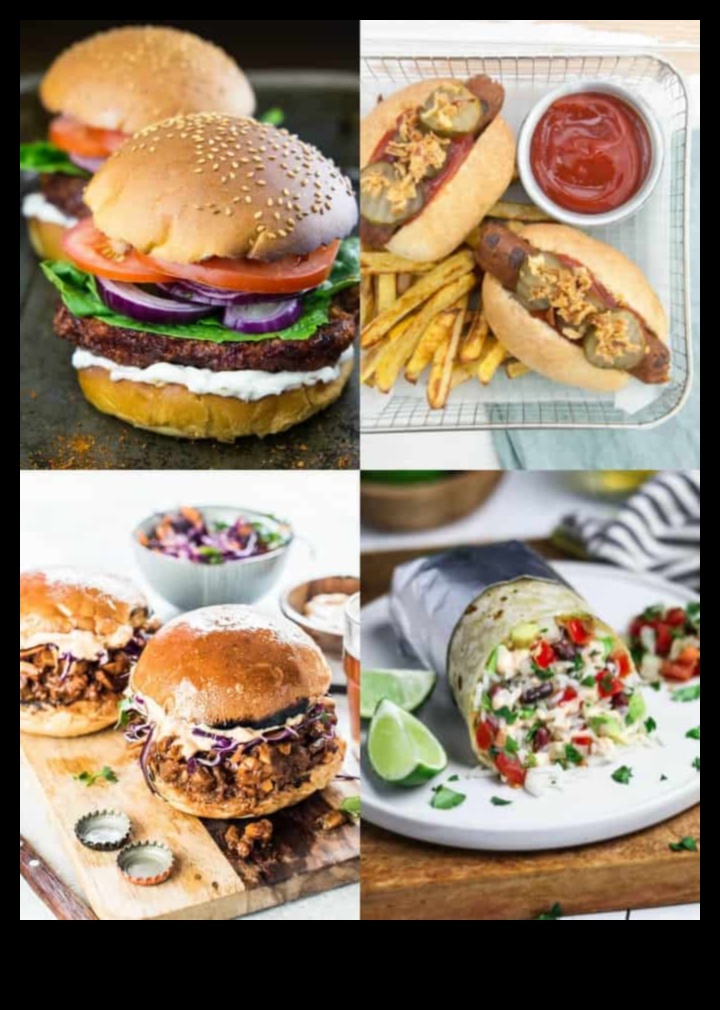 وجبات سريعة نباتية، خيارات صحية ولذيذة بالقرب منك 2 خيارات الوجبات السريعة النباتية: التنقل بين الخيارات أثناء التنقل